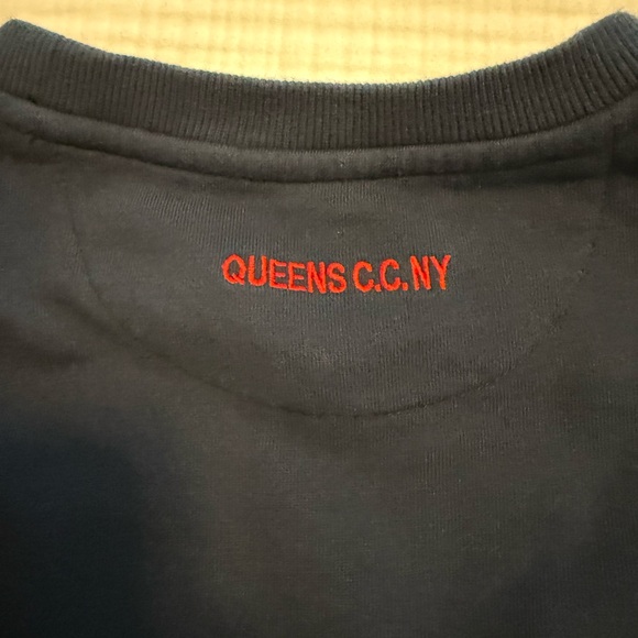 Men's Navy Crewneck Sweater with Squirrel Design - Picture 4 of 5